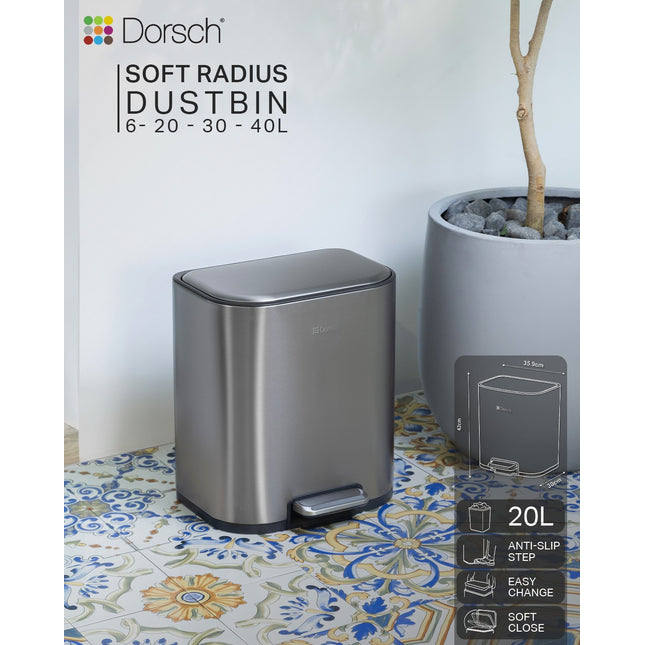 Dorsch dustbin 20 litre