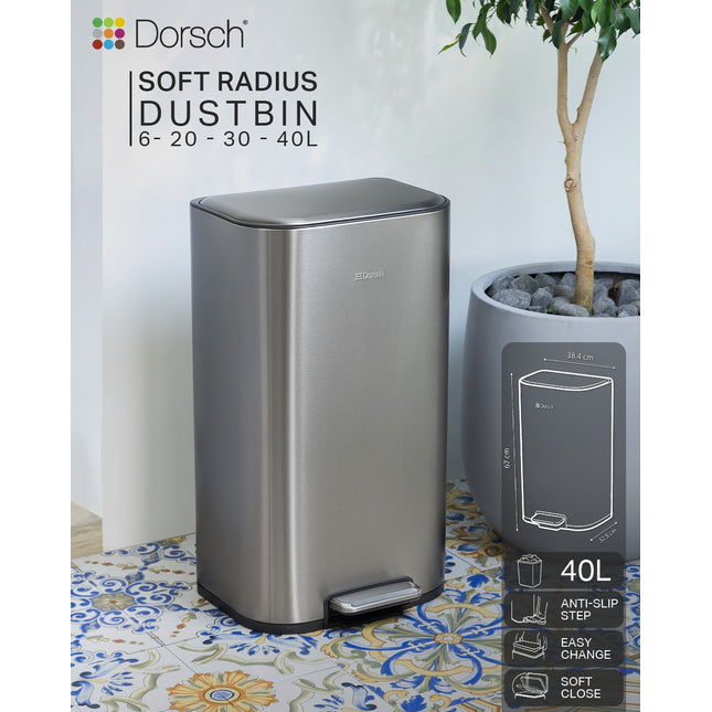 Dorsch dustbin 40 litre