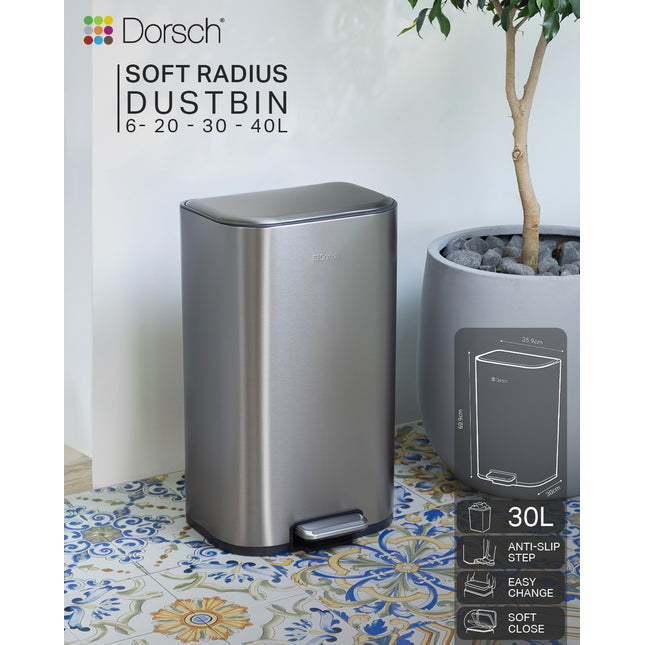 Dorsch dustbin 30 litre