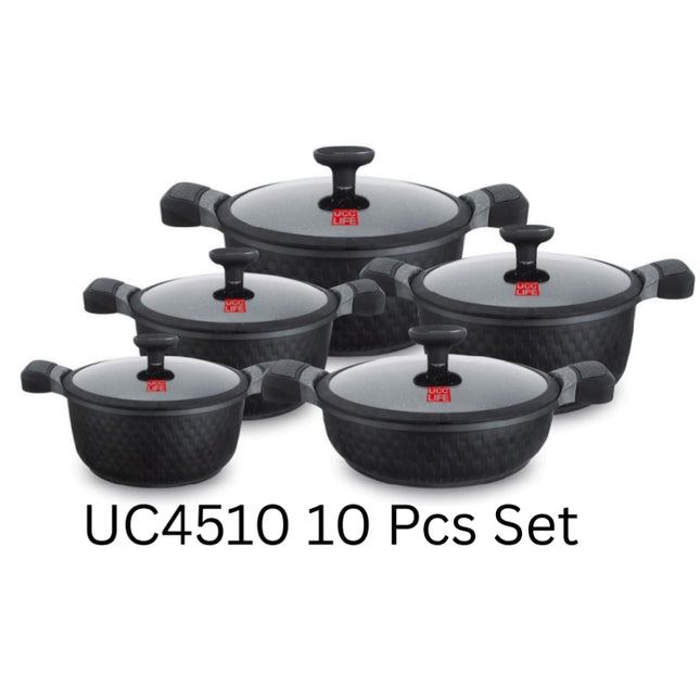 UCC LIFE cookware set 10 pcs