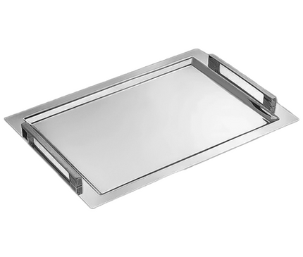 Mira Silver Serving Tray
