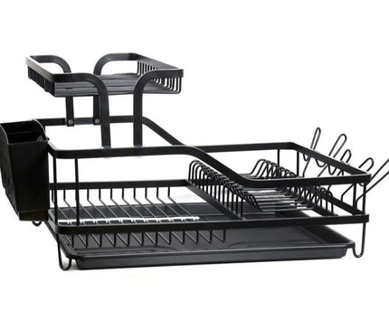Gebe Dish rack aluminium black