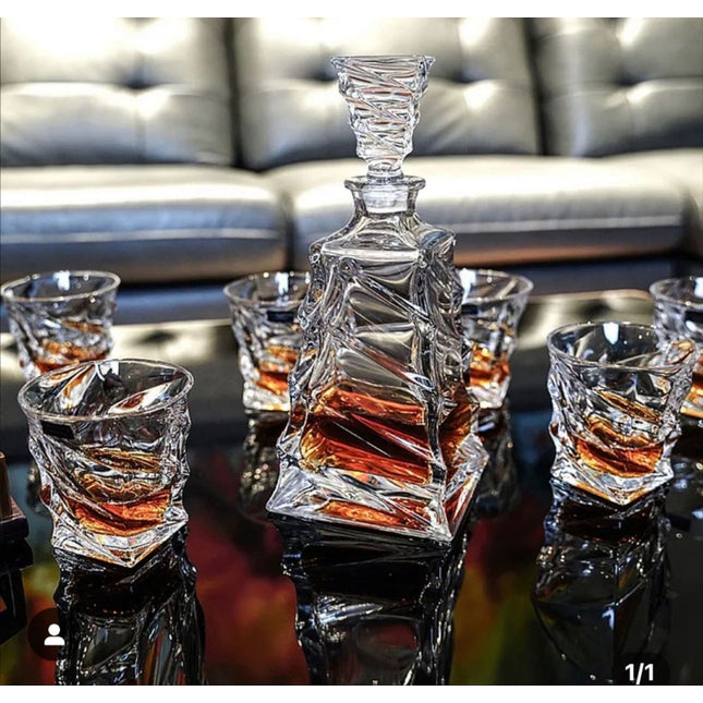 Bohemia Whiskey set 7 pcs