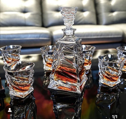 Bohemia Whiskey set 7 pcs