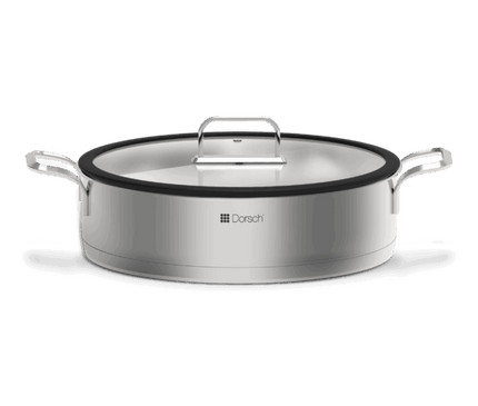 Dorsch Stainless Steel Low Casserole 32cm
