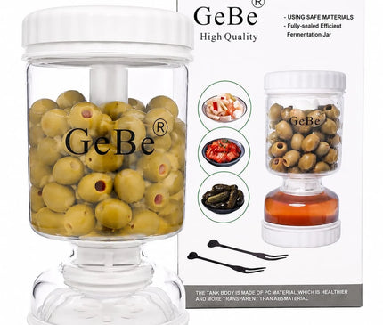 GeBe Dry & Wet Pickle Jar