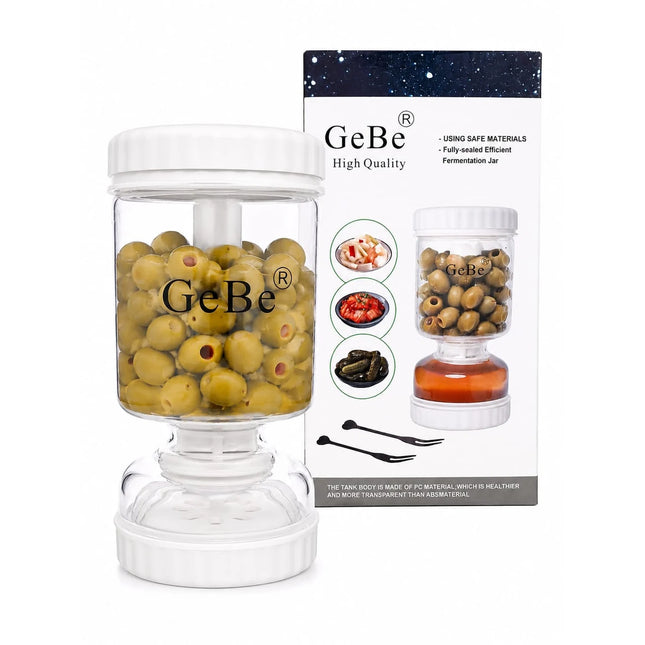 GeBe Dry & Wet Pickle Jar