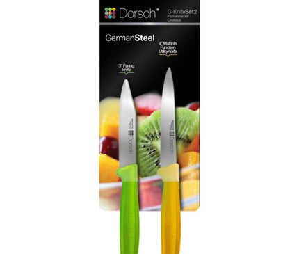 Dorsch Colorful Sharp Knife Set – 2 Pieces