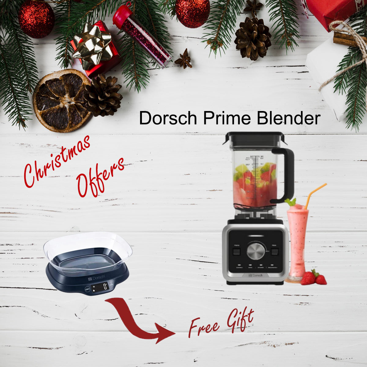 Christmas offer Dorsch Prime Blender