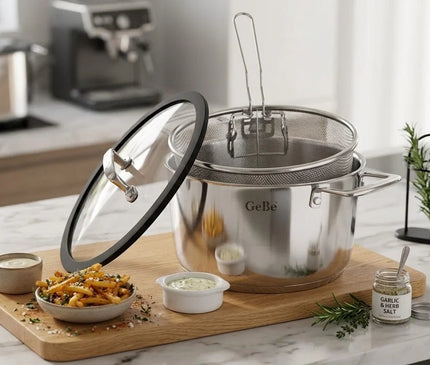GeBe frying pot stainless 304