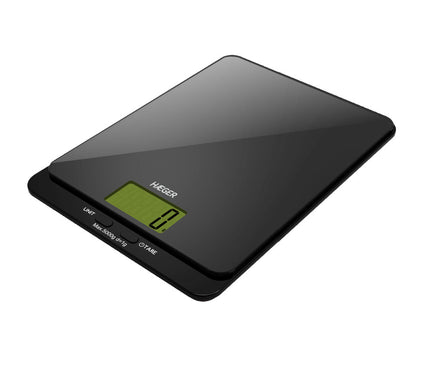 Haeger Dark Glass kitchen scale
