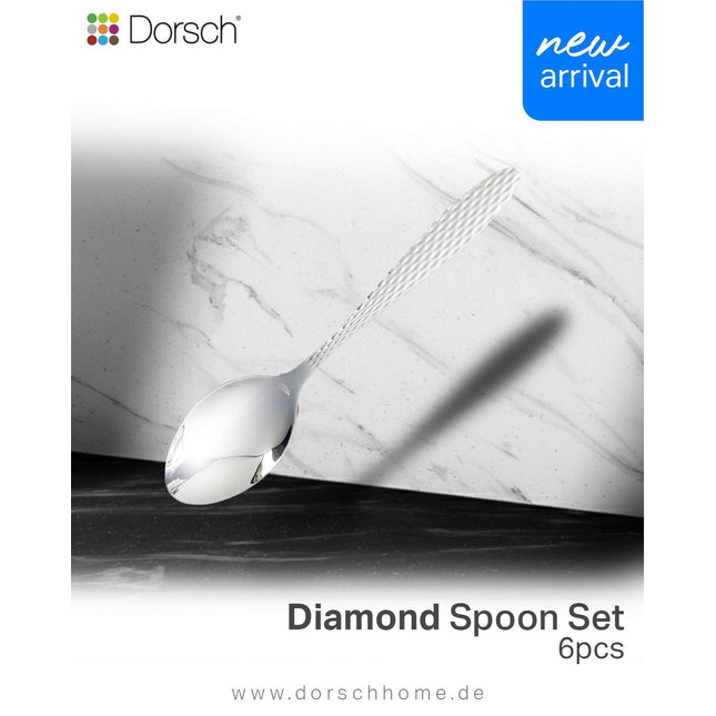 Dorsch diamond  6 Pcs Set Spoon