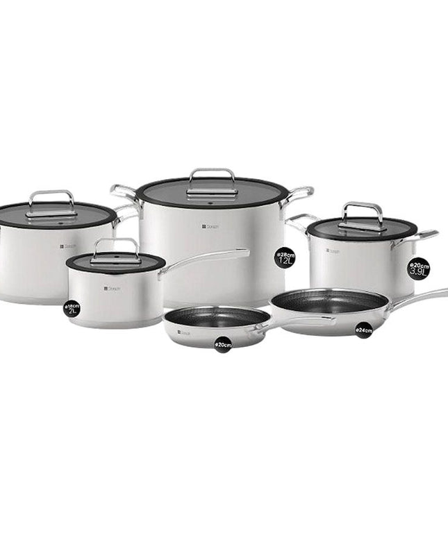 Dorsch steel pro cookware set 6 Pcs
