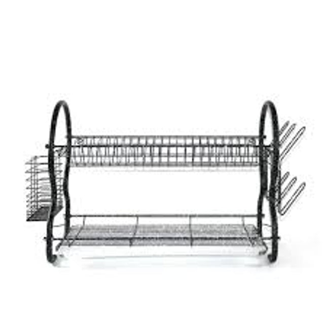GEBE  DISH RACK black matt