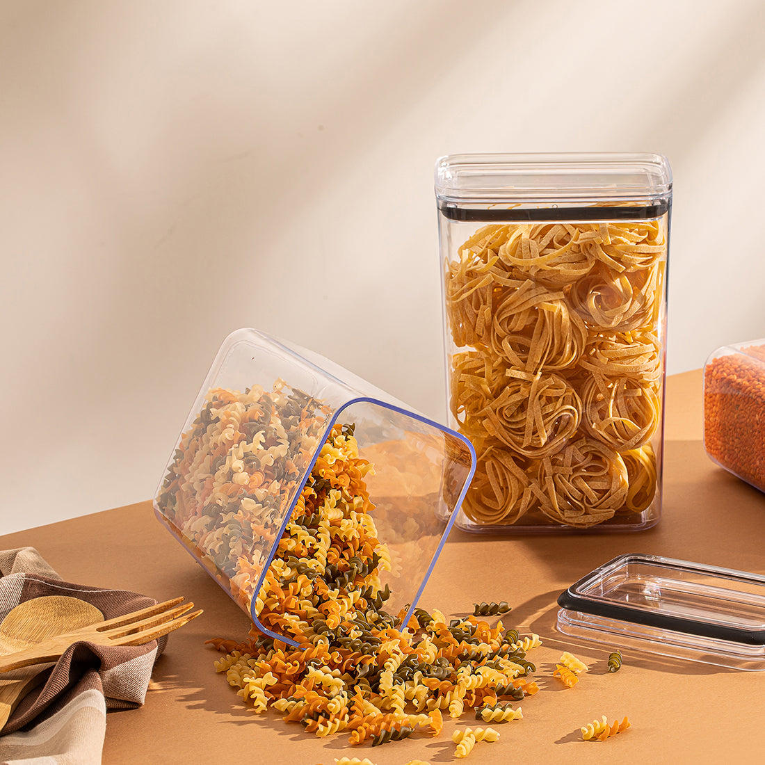 Dunya 3100 ml Chef Food Box Rectangular