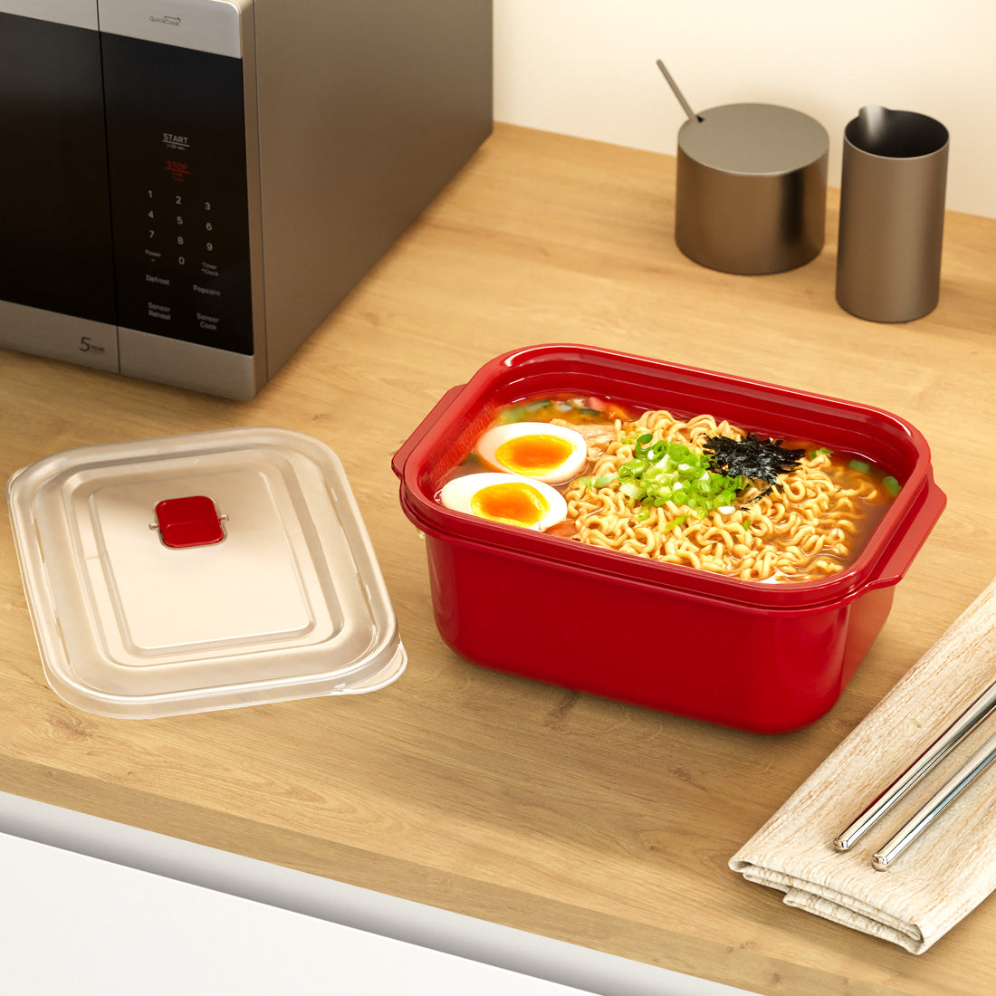 Dunya 1000 ml Heat'n Go Microwave Storage Container