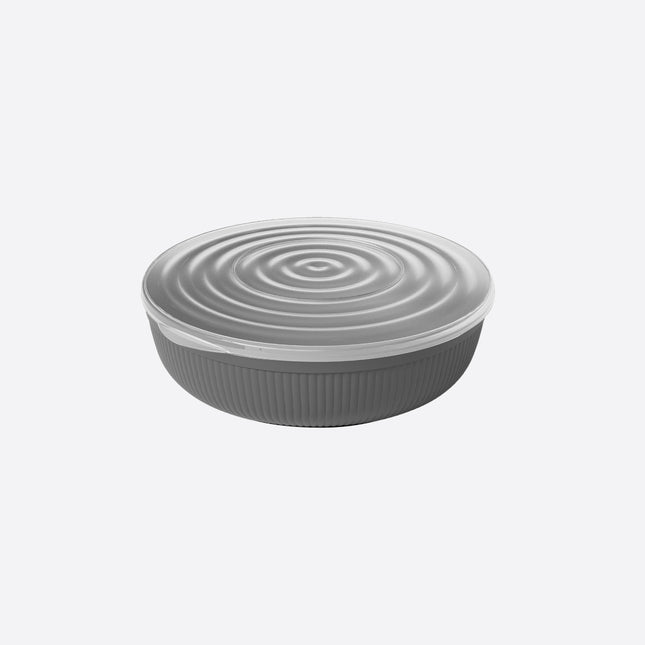 Dunya 4000 ml Line Chef Bowl with Lid