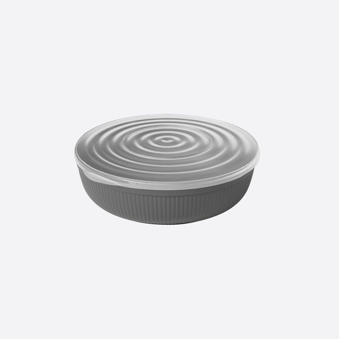 Dunya 4000 ml Line Chef Bowl with Lid