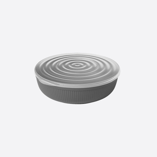 Dunya 4000 ml Line Chef Bowl with Lid