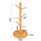 Wooden Mug Holder Tree