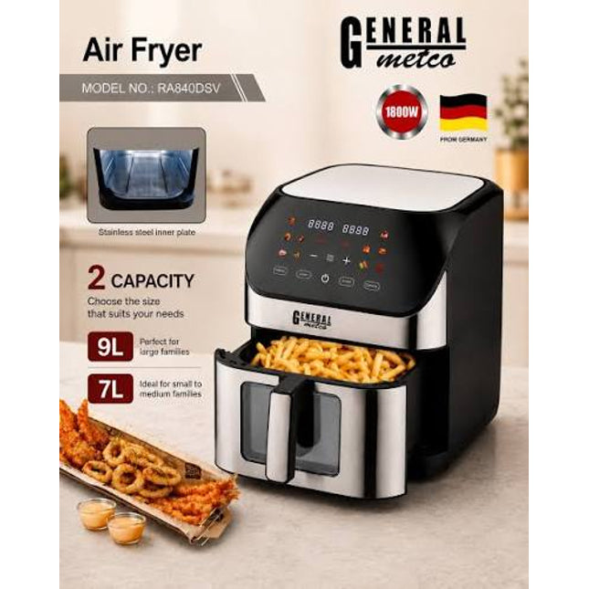 General metco 9 Litre air fryer