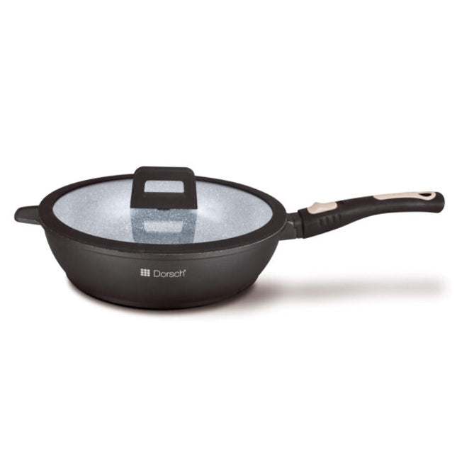Dorsch Deep Fry Pan with Lid