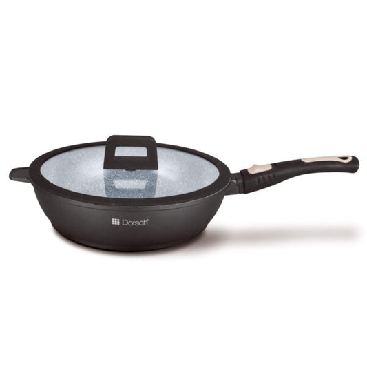 Deep Fry Pan with Lid