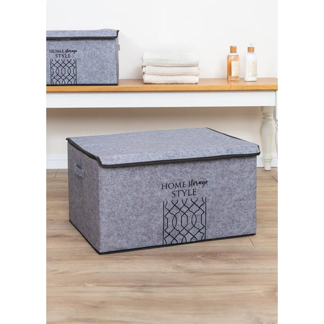 صندوق تنظيم من اللباد من Alaz مع غطاء