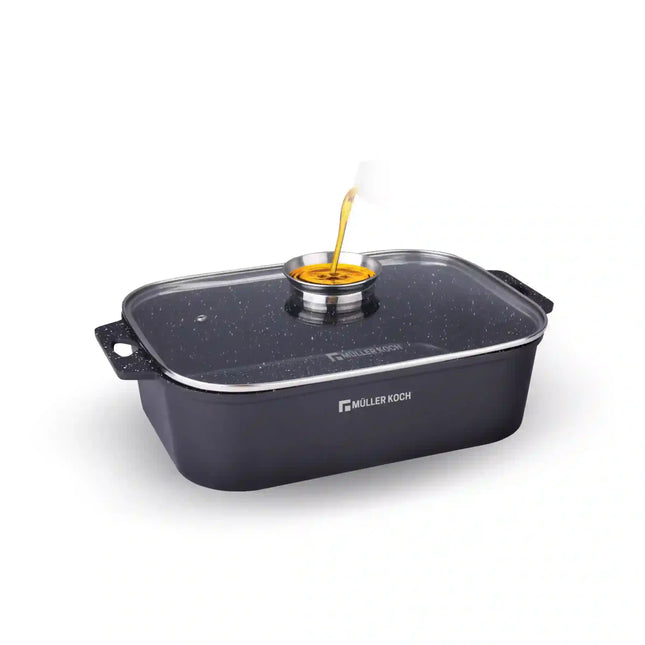 Muller Roasting Pan with Aroma Lid – 35cm Everyday Series