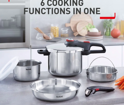 Tefal Pressure cooker 6L set ingenio