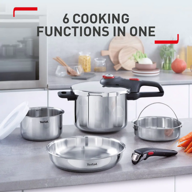 Tefal Pressure cooker 6L set ingenio