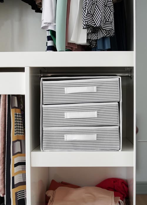 Alaz Foldable 3 Drawer Storage Box