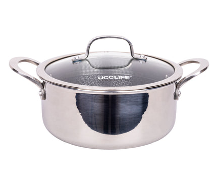 Casserole stainless steel UCC life 20 cm