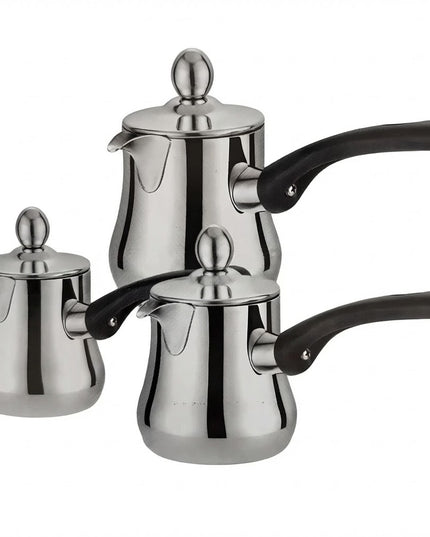 إبريق قهوة جيبي من الفولاذ المقاوم للصدأ